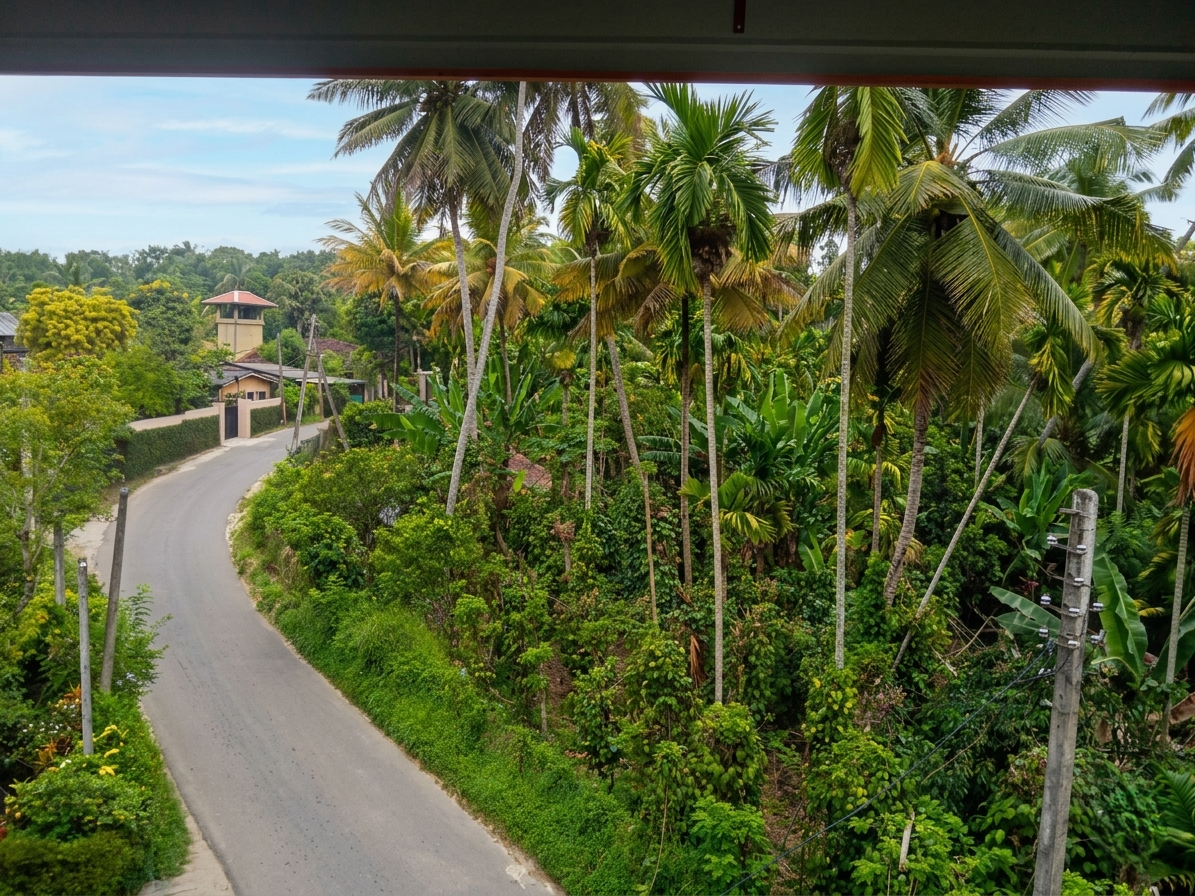 Village life at View Paddy Field